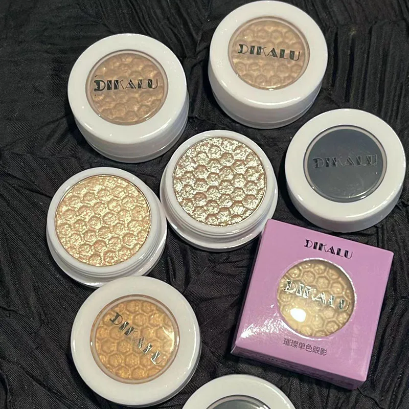 Paleta de sombras de ojos con diamantes, sombra de ojos con purpurina preciosa, resaltador brillante, sombra brillante, Cowherd Weaver, maquillaje de ojos para niñas