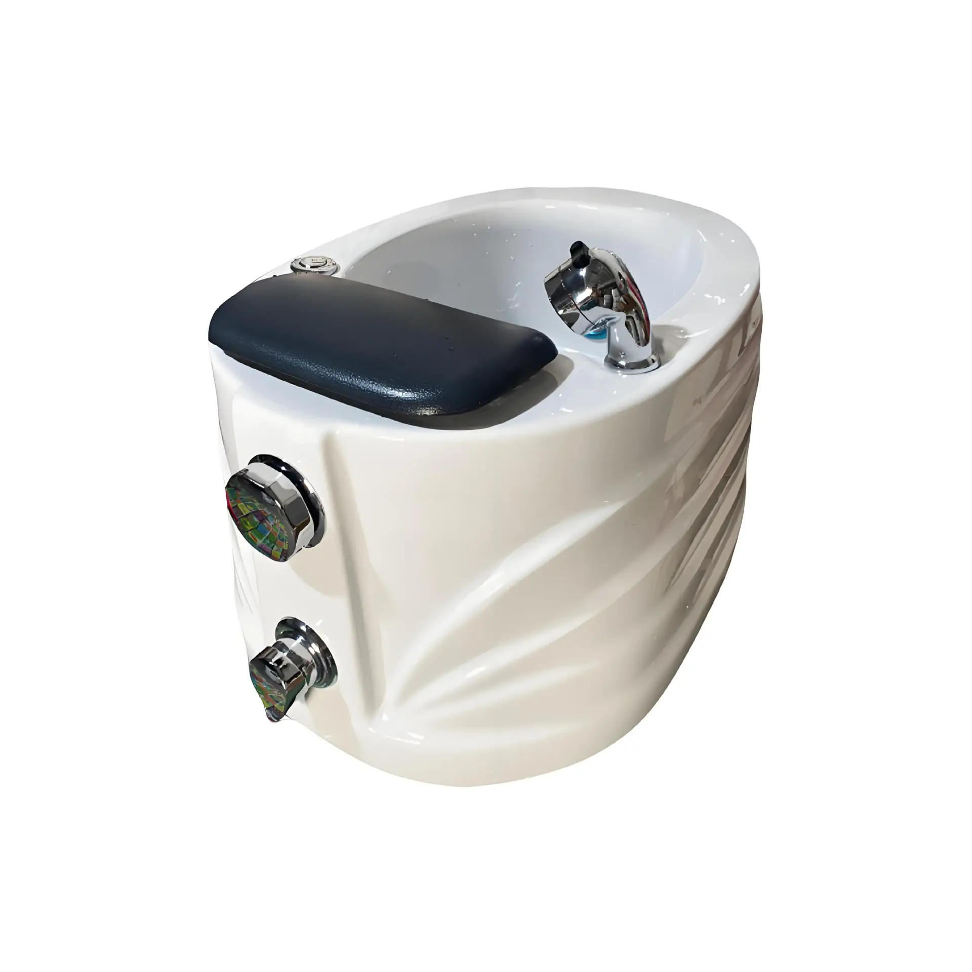 تصفح حمام القدم تدليك كهربائي أضواء ملونة العلاج بالضوء مسمار الفن باديكير حمام القدم الاكريليك