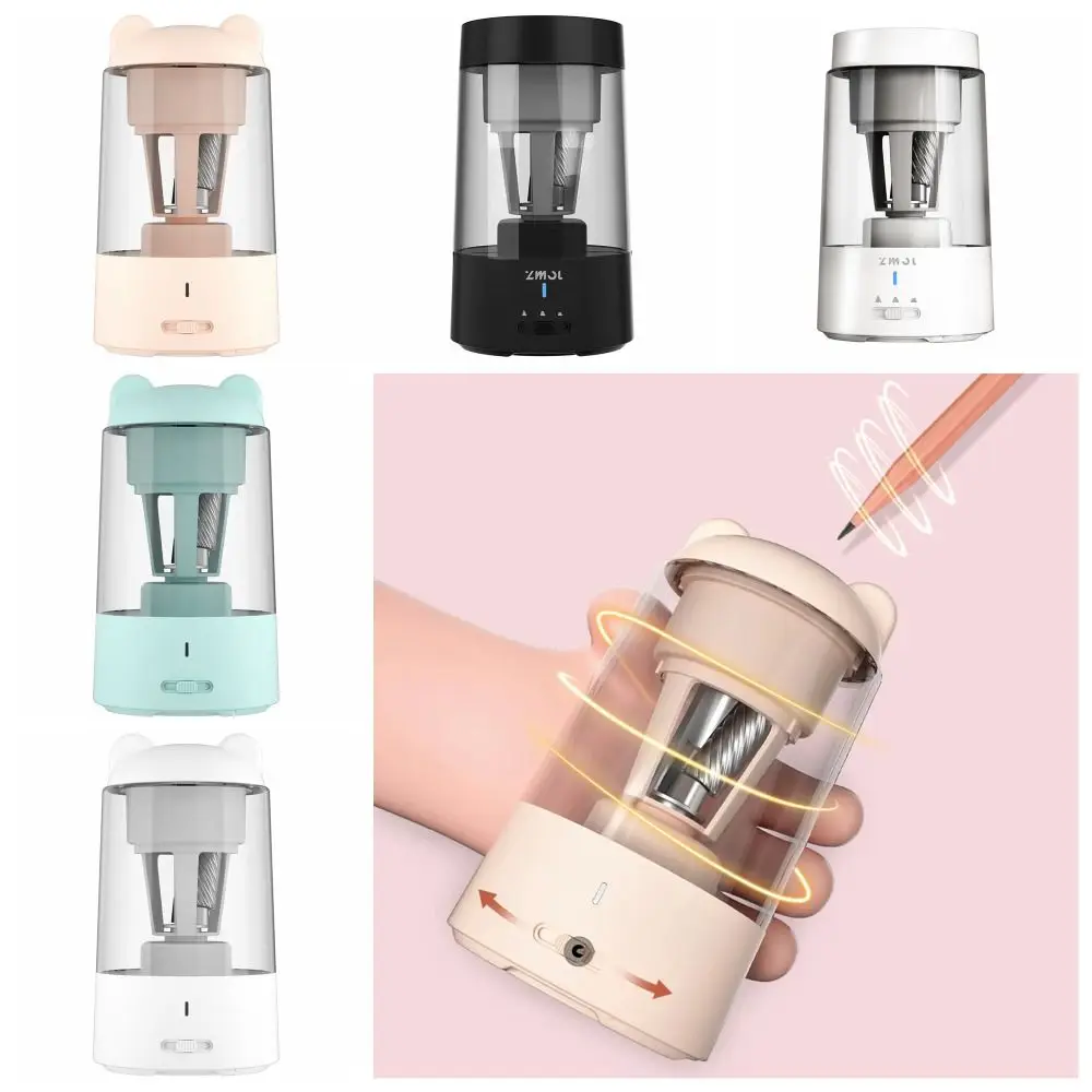 

Электрическая точилка для карандашей, Автоматическая автоматическая заточка для деревянных карандашей 6-8 мм