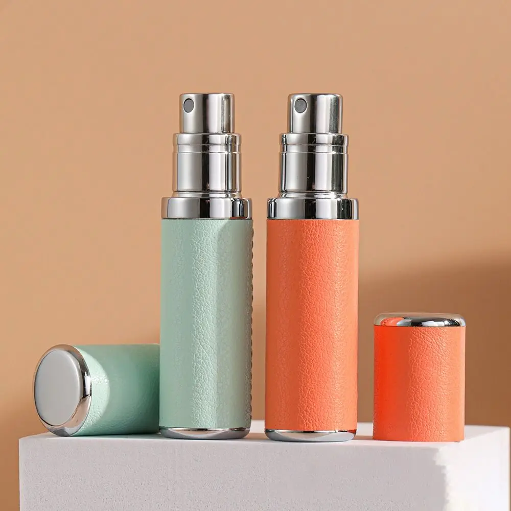 

5ml Portable Perfume Split Bottle Luxury Ultral Fine Mist Leather Perfume Separate Bottle Refillable Perfume Atomizer Travel