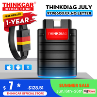 2025 THINKCAR Thinkdiag Hot Version Full System All Car 16 Reset Service OBD2 Diagnostic Tool ECU Coding Active Test 1 Year Free