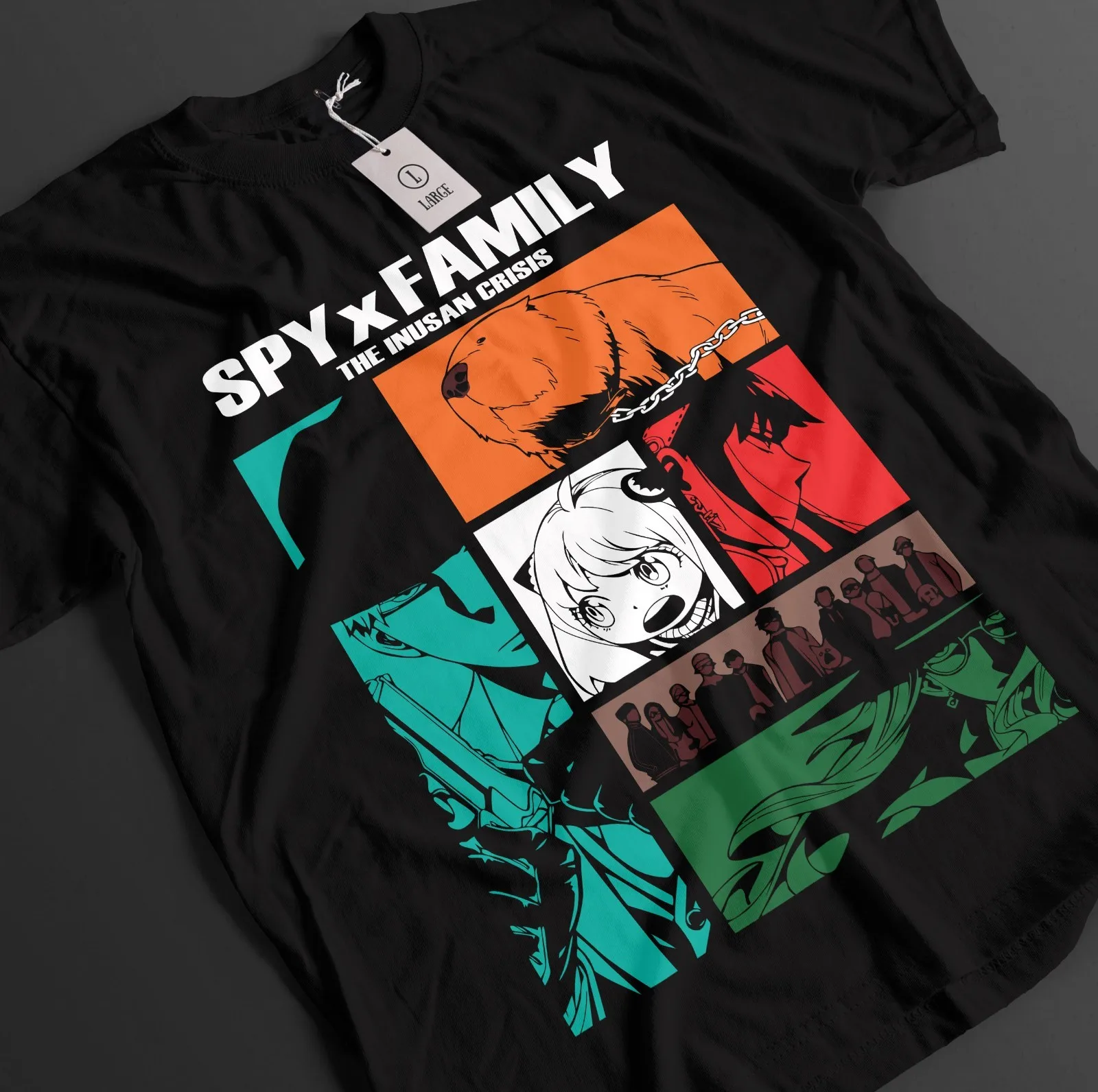 Spy x Family Shirt Anya Tshirt Loid Forger T-Shirt Yor Tee Bond Sylvia Anime Top