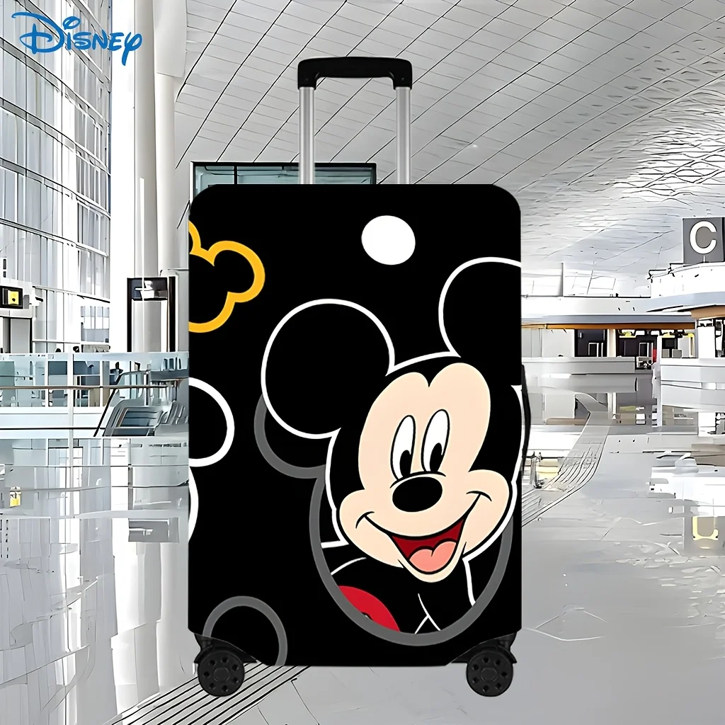 

1 шт., чехол для чемодана с изображением Микки Мауса и клуба Диснея, прочное, легкое, из полиэфирного волокна с ярким рисунком