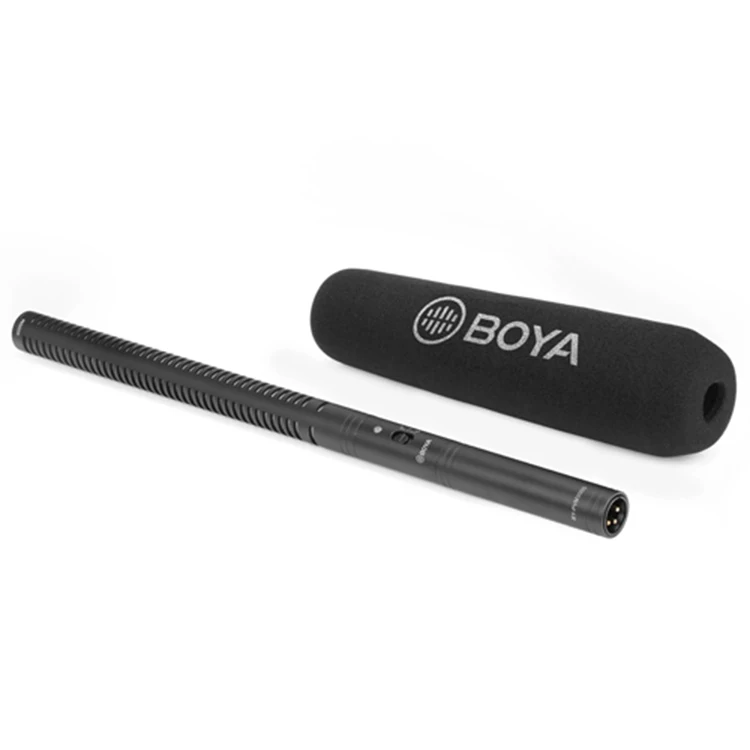 BOYA Professional Shotgun Microphone BY-PVM3000M Supercardioid for Video Recording/Interview/Sports commentary/TV Broadcasting