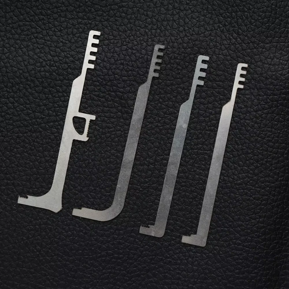 

Профессиональный набор слесаря-махаля - многофункциональный натяжной ключ и отмычки-гребни, набор инструментов для вскрытия замков из нержавеющей стали