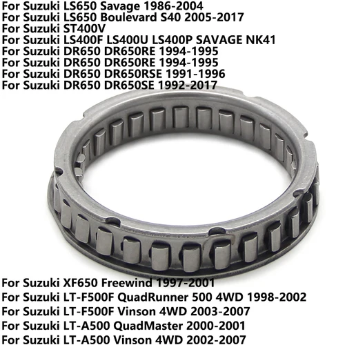 Motor de arranque de motocicleta, embrague unidireccional para Suzuki Savage LS650 ST400V LS400F DR650 DR650RE DR650RSE DR650SE LT-F500F LT-A500