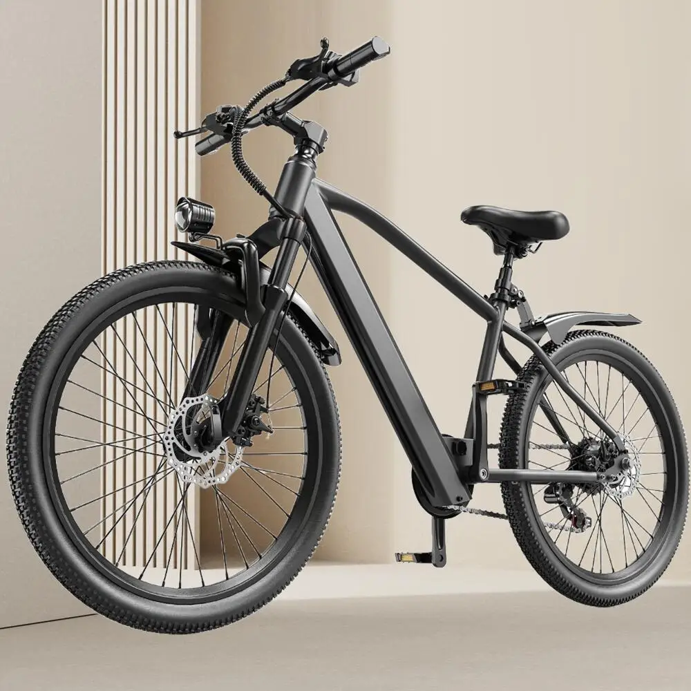 

26" 24" Electric Motorcycles Mountain Bike For Adults With 500W Powerful Motor 36V 374Wh/468Wh Battery, Up To 30 Miles 21 Speed