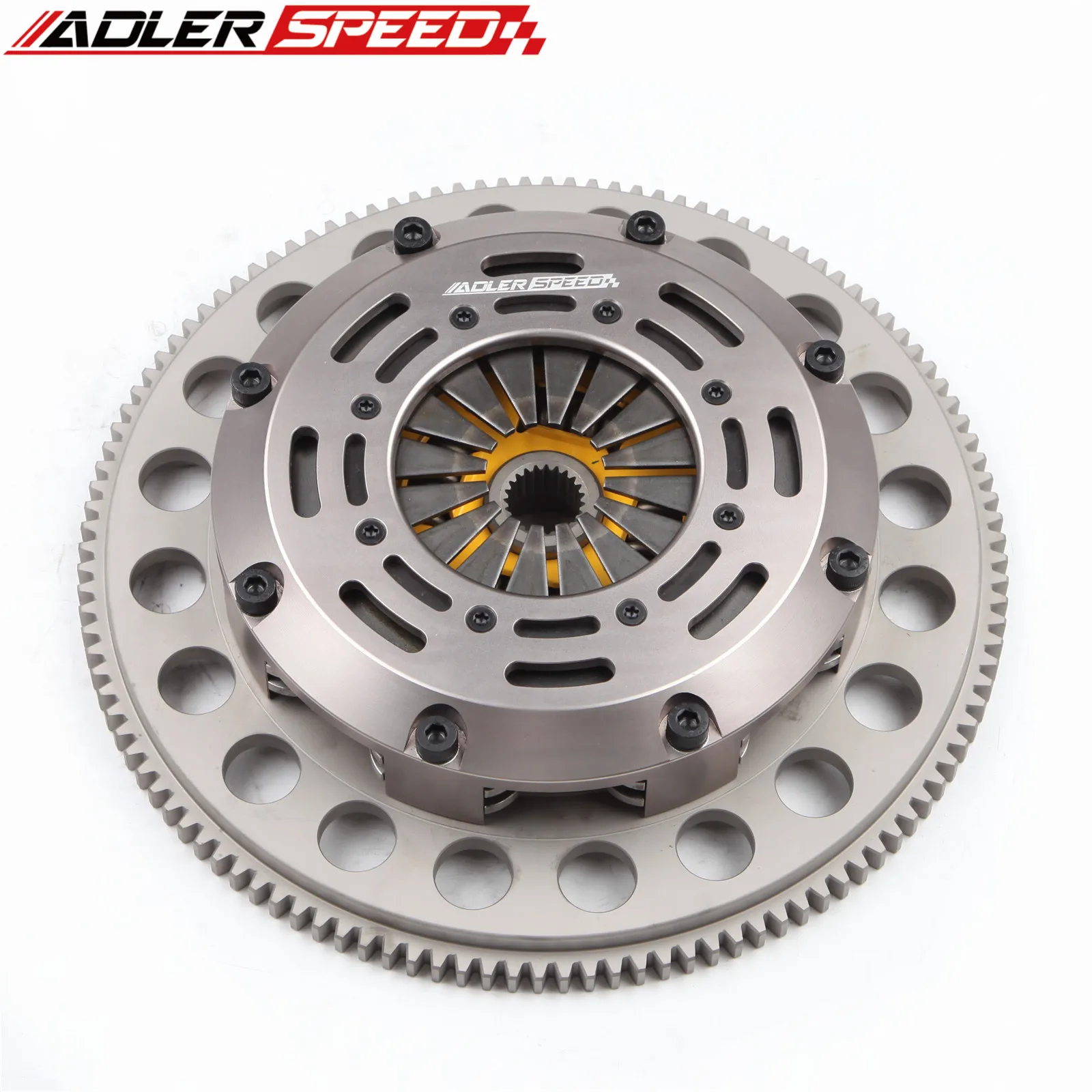 ADLERSPEED RACING / STREET CLUTCH TWIN DISC KIT FOR 1988-1995 TOYOTA CELICA ALL TRAC MR2 TURBO Medium