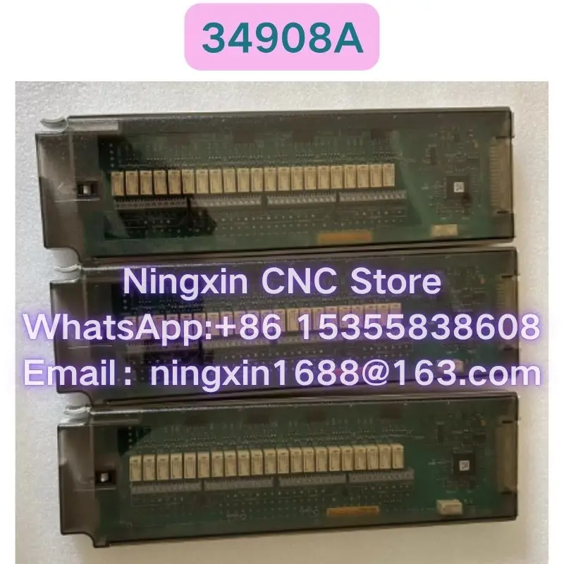 Second-hand 34908A data acquisition card with 40 channels Functional test OK Fast delivery