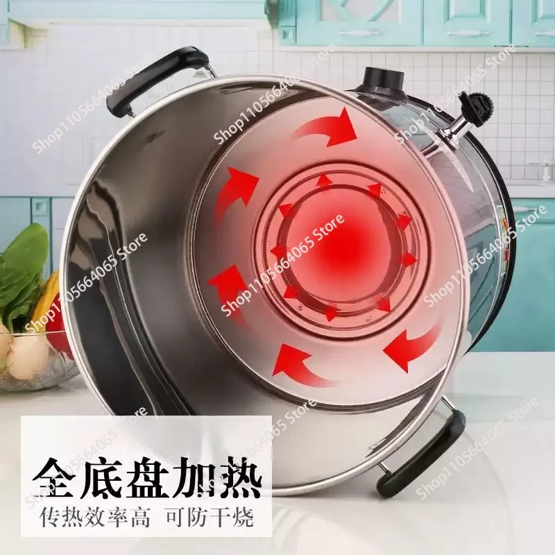 Suitable for commercial stainless steel electric water bucket, large capacity automatic burning water bucket insulation