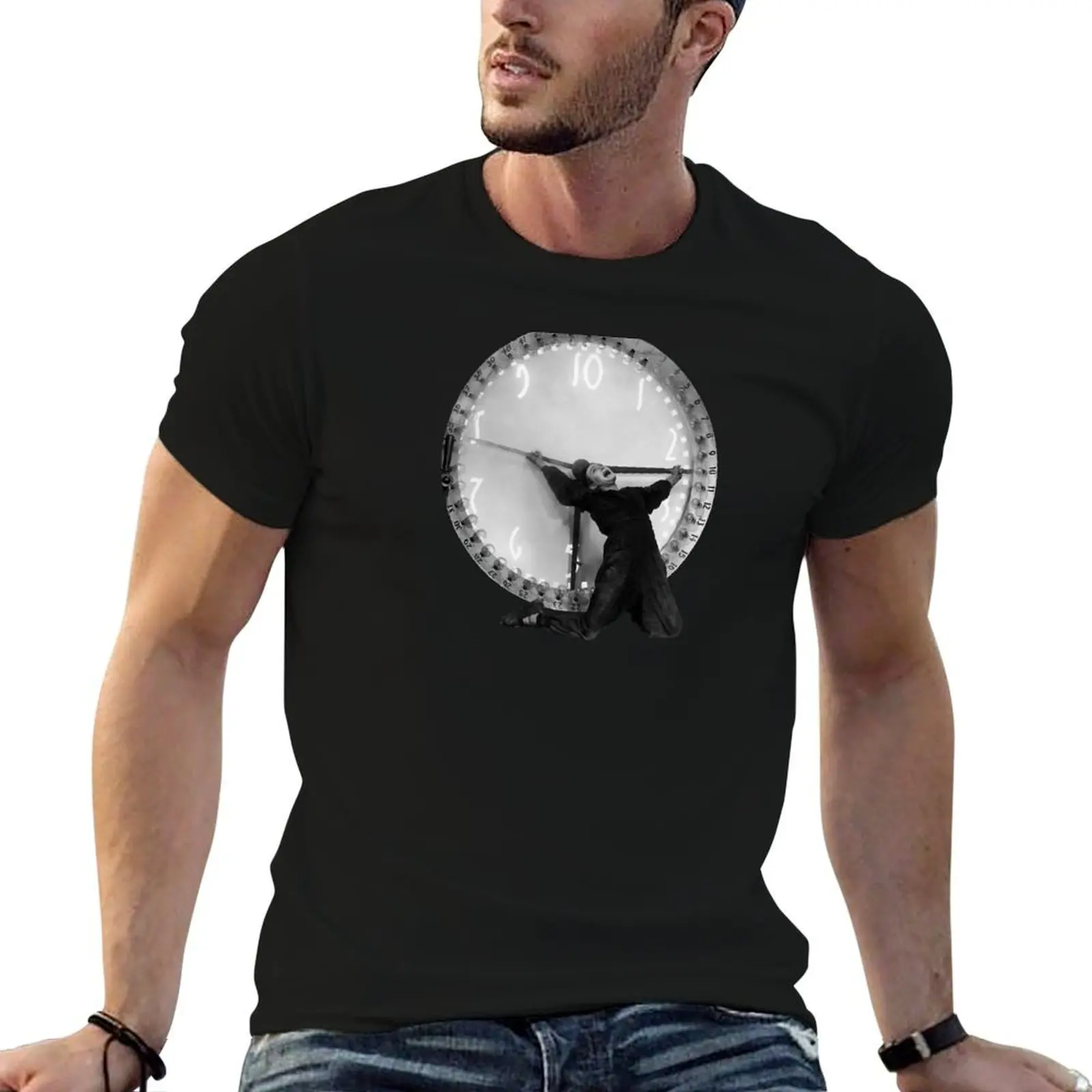 Metropolis clock T-Shirt t shirts designer man t shirts for men funny t shirts man T-shirt