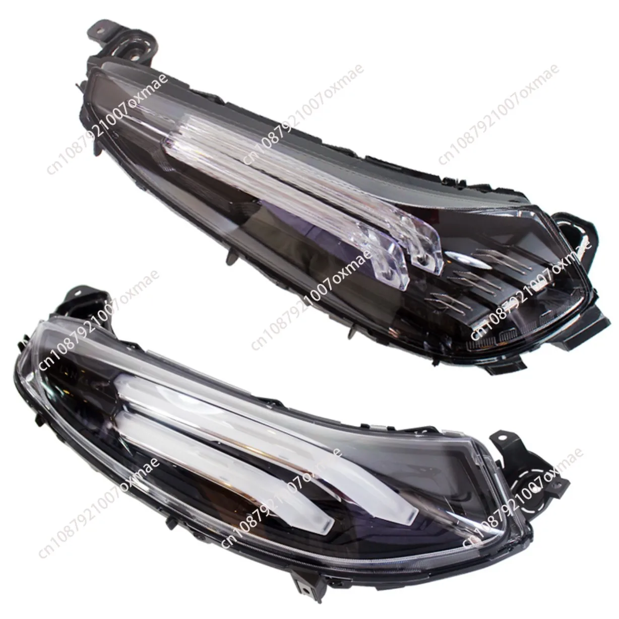 Daytime running lights, car hood, headlight assembly, auxiliary lighting, LED lights, daytime driving