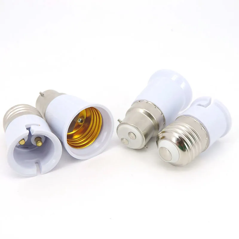 E27 to B22 Screw led Holder light Lamp base Socket Converter plug Light Bulb Adaptor Bayonet AC power Adapter Lighting Parts a1