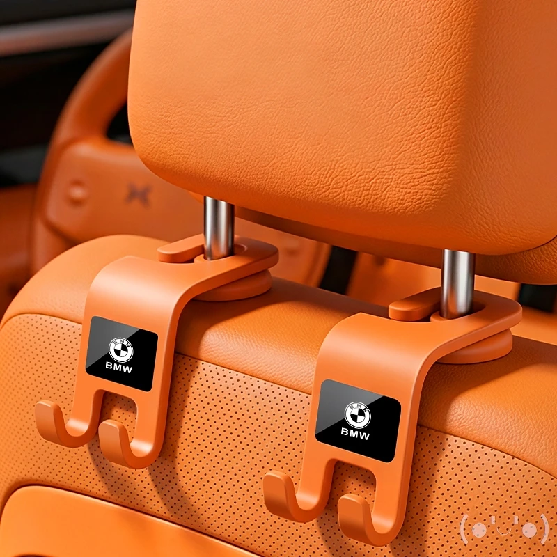 

Back Seat Storage Organizer Hanger Sticker for BMW X1 U11 X7 G07 XM G09 i7 7 Series G70 LCI U06 G81 M3 Car Seat Headrest Hook