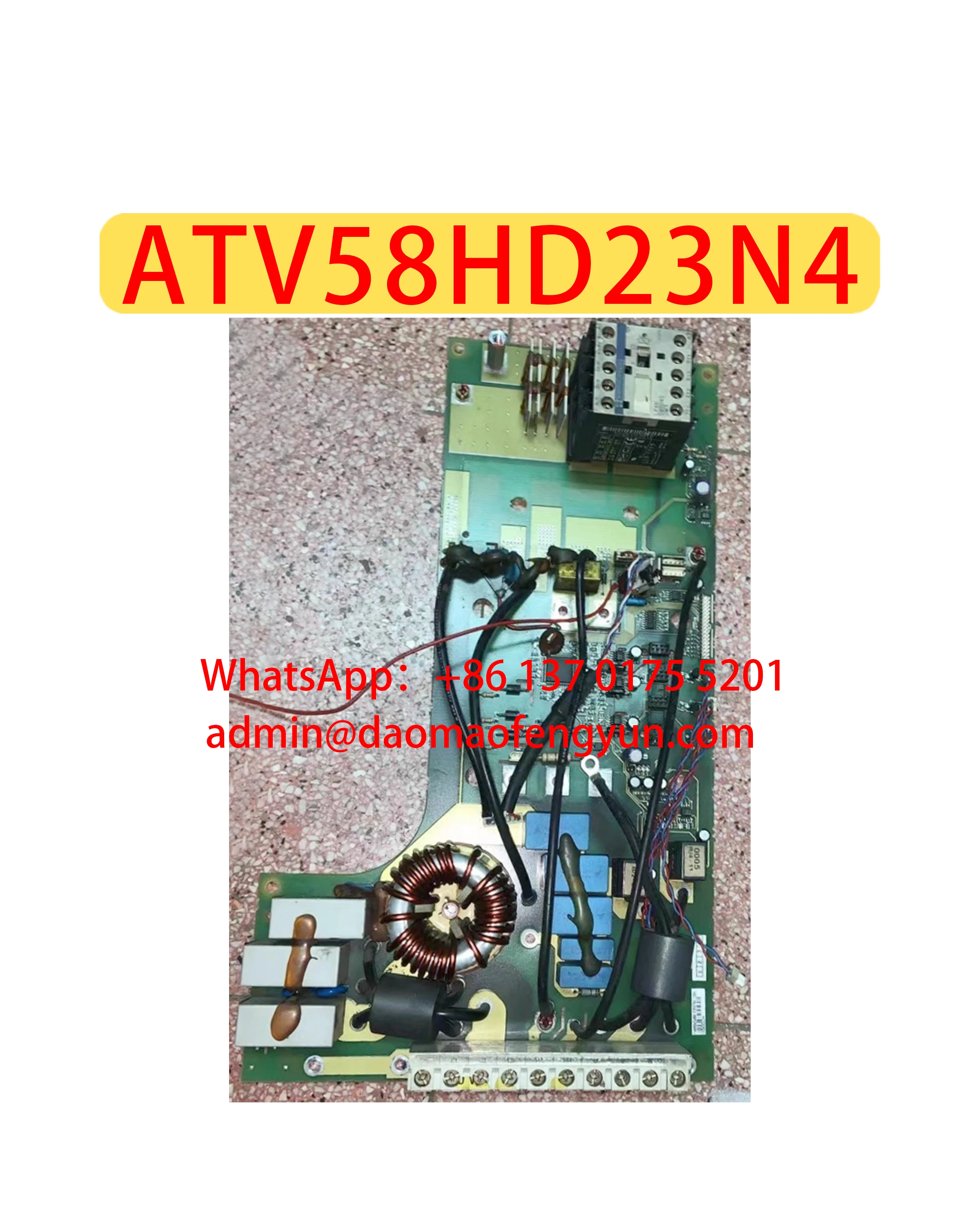 ATV58HD23N4 Used 15kw Driver board Power supply board Mainboard power，Tested ok，Fast shipping