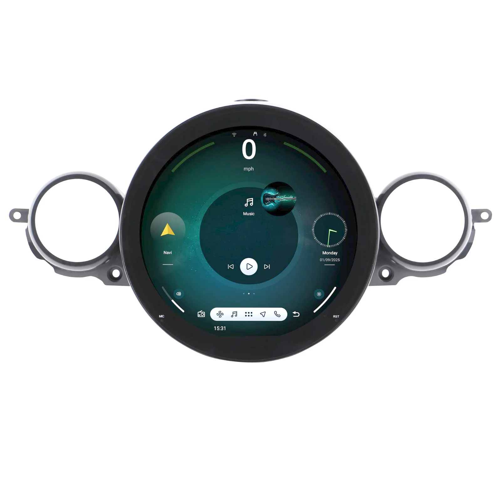 

Android Car radio for BMW MINI R56 R60 (2007-2016) screen Carplay Android Auto, GPS Navigation, Bluetooth, FM radio, SWC