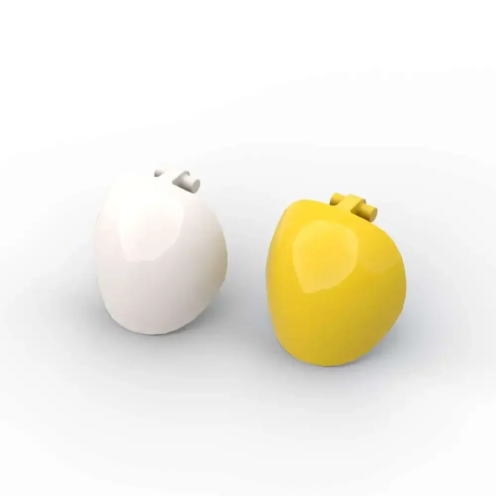 MOC 10PCS Part Bricks1686 Smooth Round With Bar Handle Building Blocks Set Large Armor Particle Puzzle Particle Toys Kid Gifts