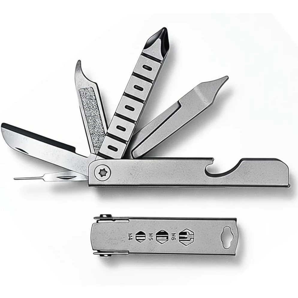 Portable Repair Multi-Function Tools Bottle Opener Outdoors Camping Nail Clippers Keychain Emergency 11-In-1 Multitool Pliers