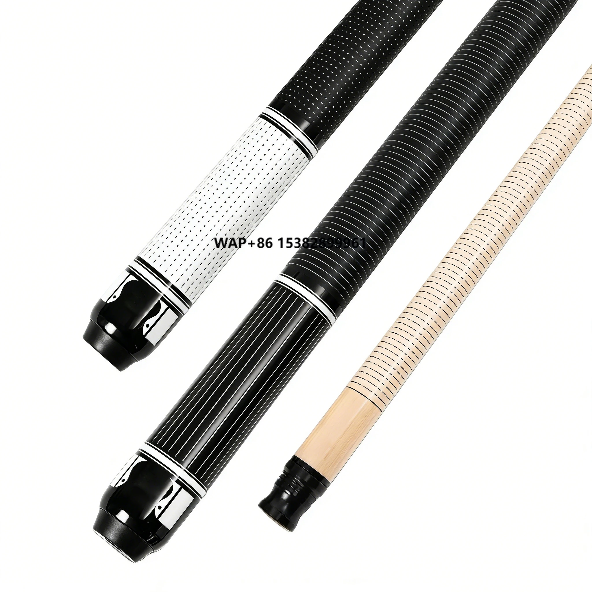 Series Professional Billiard Cue SW Set High Quality Maple Shaft 12.5mm Radial 11-Pin Center Joint 2-Piece Lightweight Cue