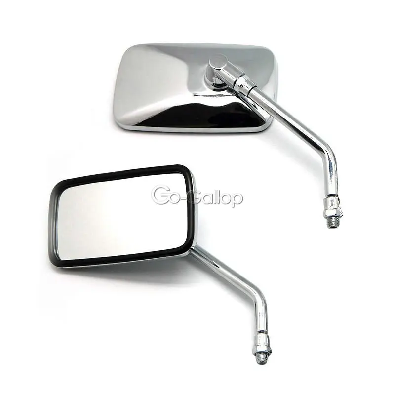 Chrome Rearview Mirrors For Kawasaki VN Vulcan Classic Nomad Drifter 1500 1600