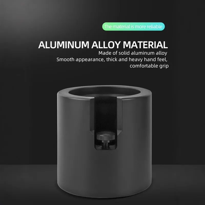 Aluminum Alloy Coffee Tamper Stand Portable Espresso Handle Holder Pressing Seat for Italian Machine Barista Tool Accessory