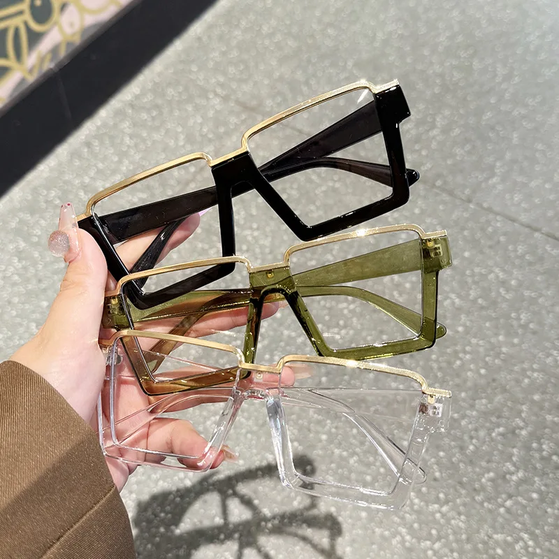 Oculos-anti-luz-azul-com-armacao-quadrada-oversized-estilo-estetico-hiphop-moda-unissex-protecao-para-os-olhos-Oculos-para-computador