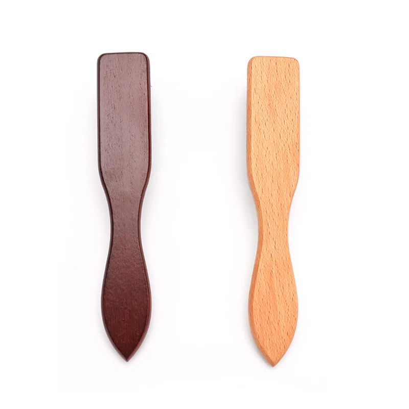 Barber Wood Handle Hairdressing Soft Hair Cleaning Brush Men Shaving Comb Barber Anti-knots Moustache Brush Styling Tools
