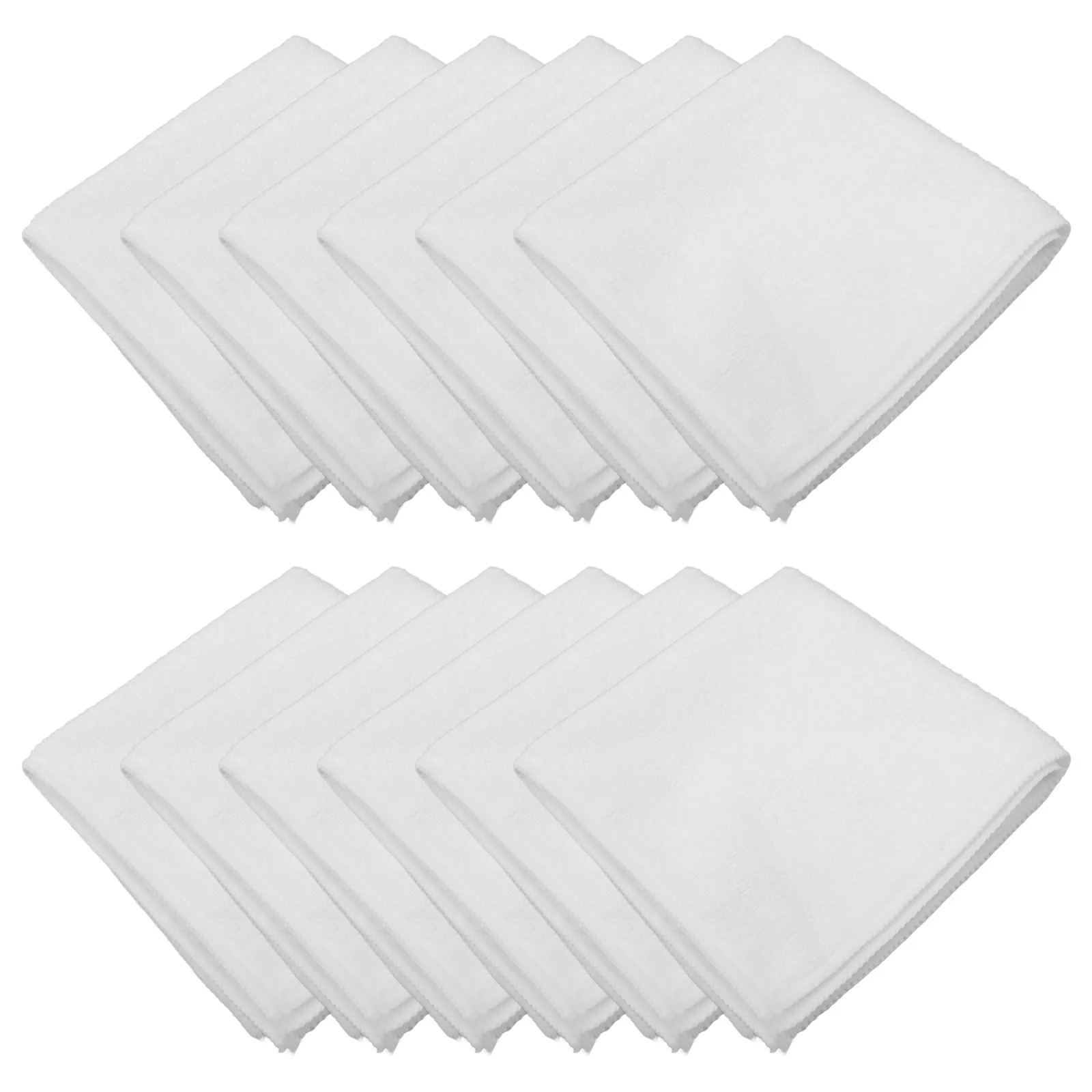 

12 Pcs Thickened Absorbent Rag Car Wash Towels Giant Drying Cloth Fiber