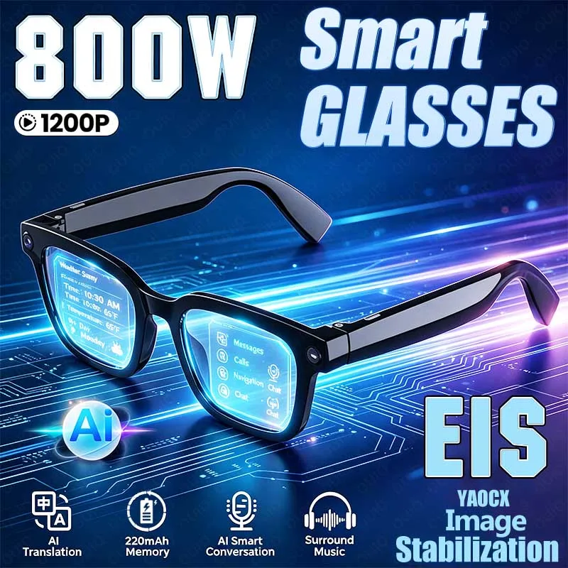 new-ai-smart-glasses-al-conversation-800w-camera-1200p-video-record-al-image-recognition-ai-translation-bt-call-smart-glasses
