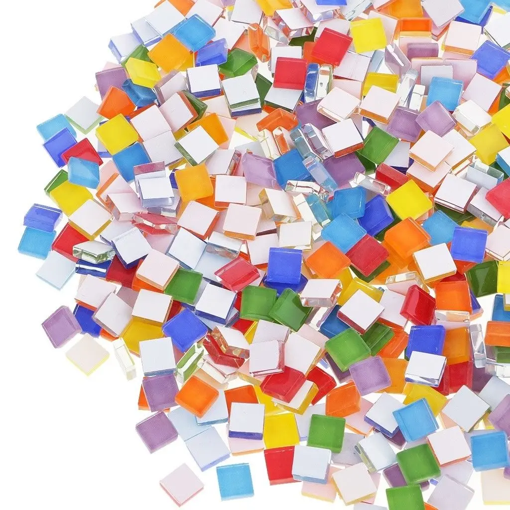 Fashion Mosaic Tiles Multi Colors Craft Supply Accessories 100g High Quality Accs Part Tool Replaces Assortment