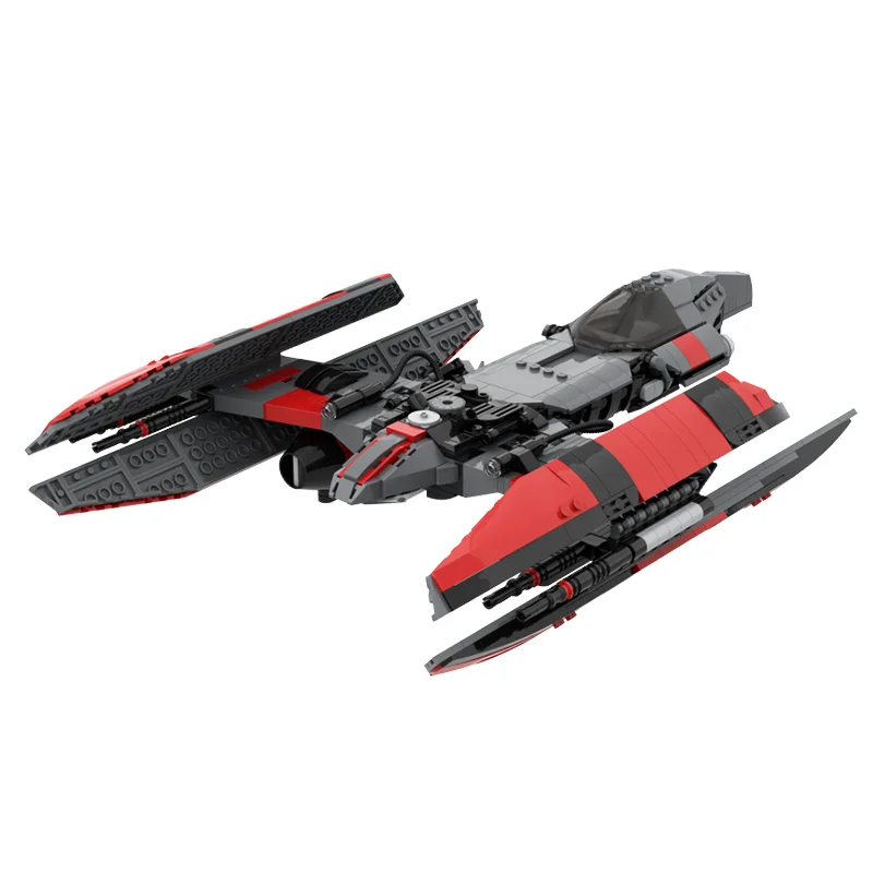 

887pcs MOC New Product Popular Movie (Star Battle) Mynock 2S heavy bomber-type space Fighter Model DiyToys Birthday DIY Gift