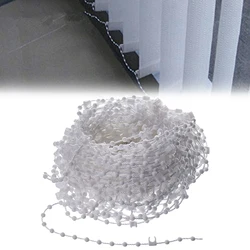 89mm/127mm 20 Metres Vertical Blind Bottom Slat Link Chain Curtain Beaded Cord Parts White For Room Window Blinds Tool Parts