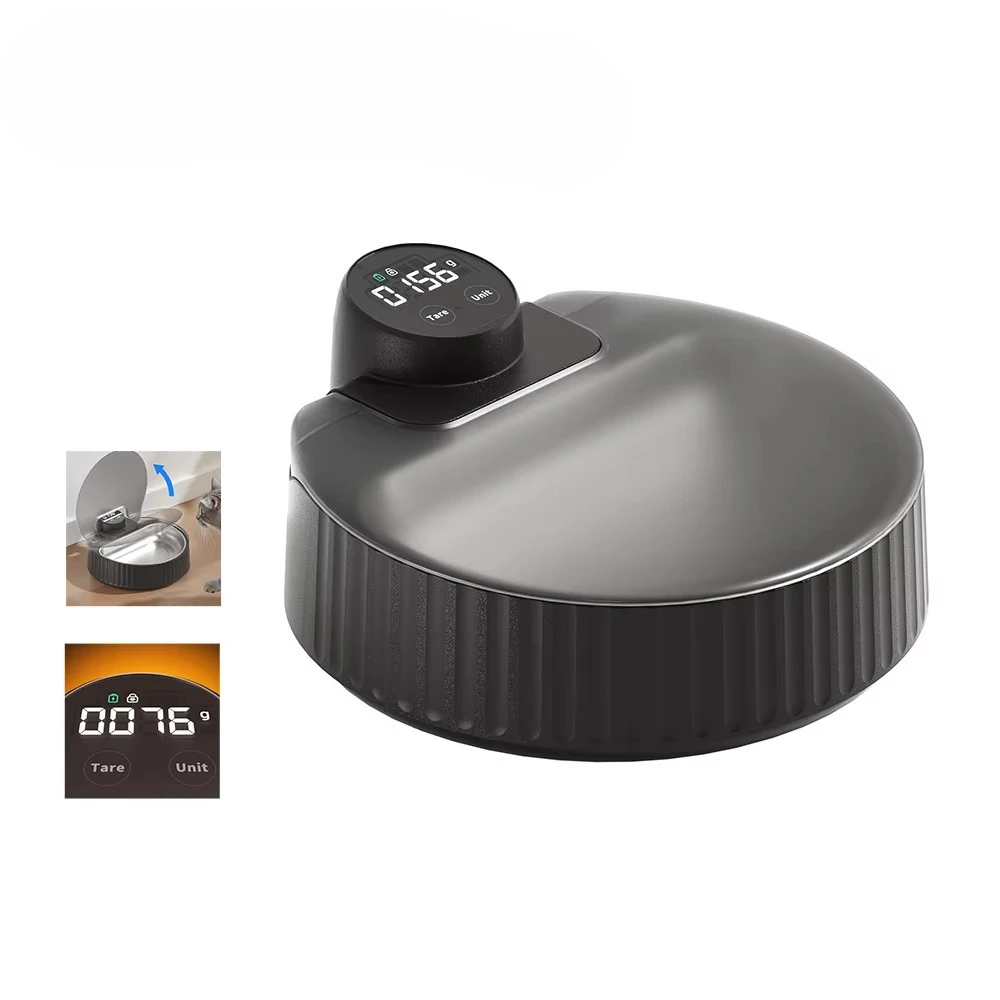 New Series Automatic Switch Function Sensor Weighing Bowl Feeder Battery Powered Dry and Wet Food Preservation