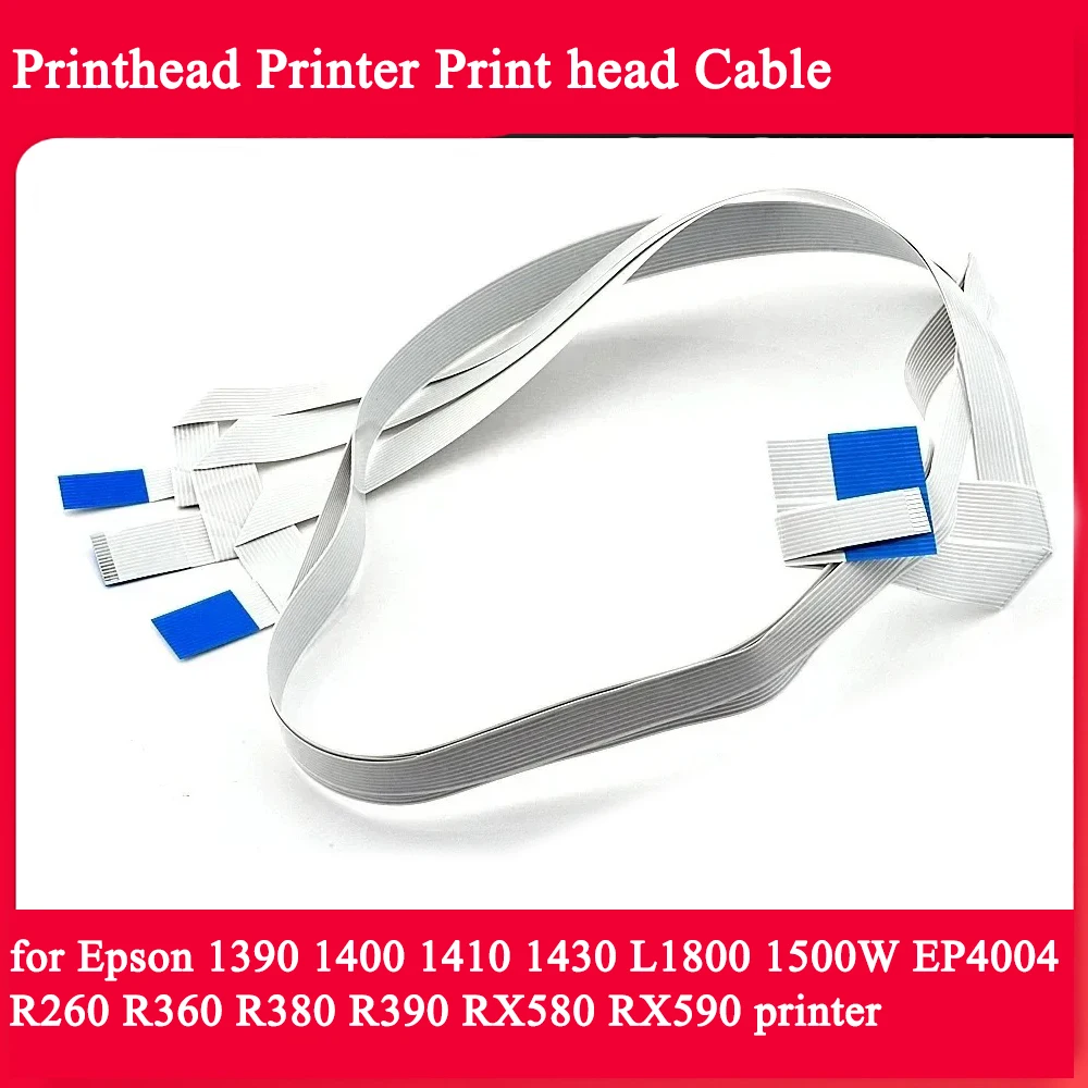 

Printhead Printer Print head Cable for Epson 1390 1400 1410 1430 L1800 1500W EP4004 R260 R360 R380 R390 RX580 RX590 printer