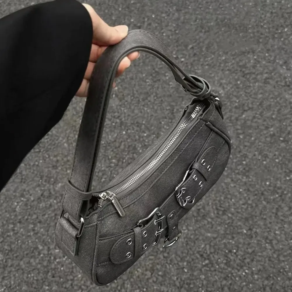 

Новая модная женская сумка через плечо Y2K 2025: стильная и крутая маленькая сумка-кроссбоди в американском стиле, повседневная сумка для женщин