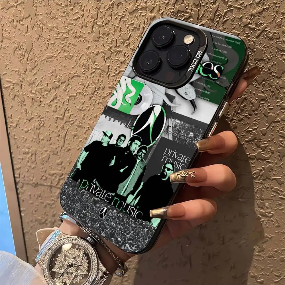 Private Music D-Deftones Phone Case For iPhone 17,16,15,14,13,12,X,8,Pro,Max,Plus,E,SE4,Air,Mini IMD Matte Black
