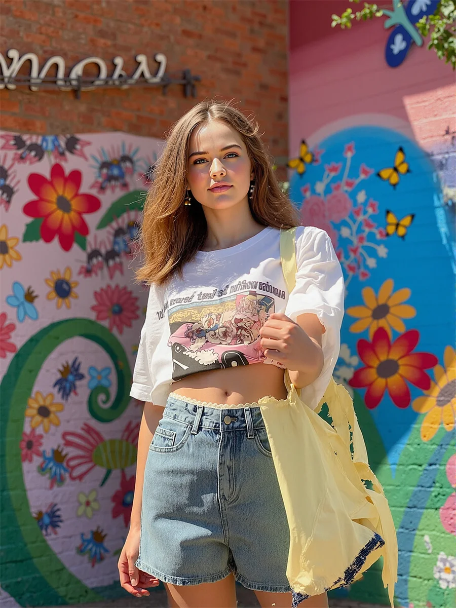 Shorts für Damen, hohe Taille, alltäglich dekoriert, Tale Sense Petticoat, Unterhose, Prinzessin, ärmellos, rückenfrei, Swing-Vintage