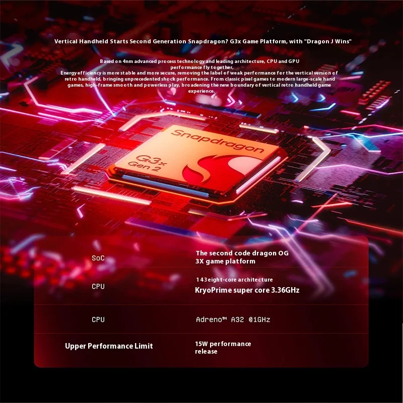 AYANEO Pocket DMG Handheld G3X Gen2 HD Screen High Refresh Rate Ergonomic Design Hall Trigger Rocker Ultra Custom Gaming Console