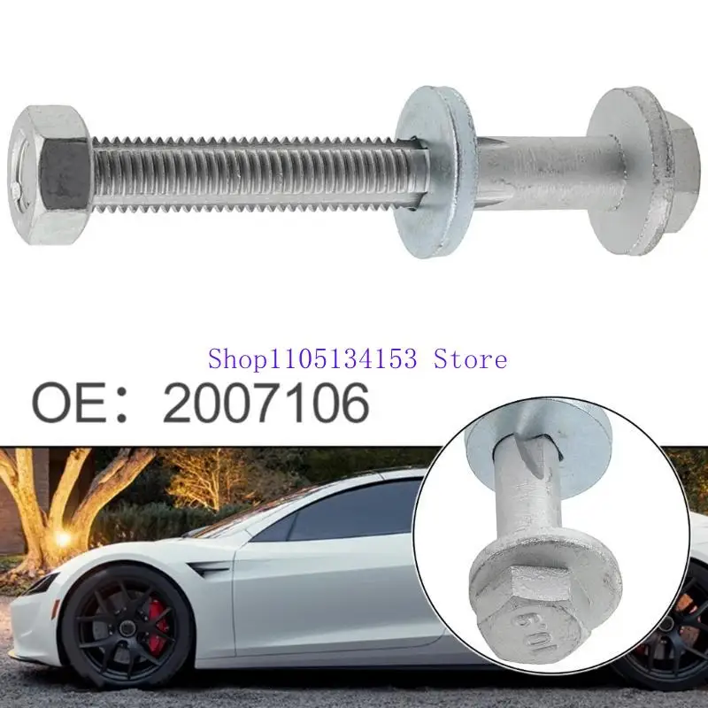 hg89 High Strength Suspension Adjustment Bolt for Model S X 2007106 2007107 1006484-00-A Durable Rust Resistant MetalMaterial