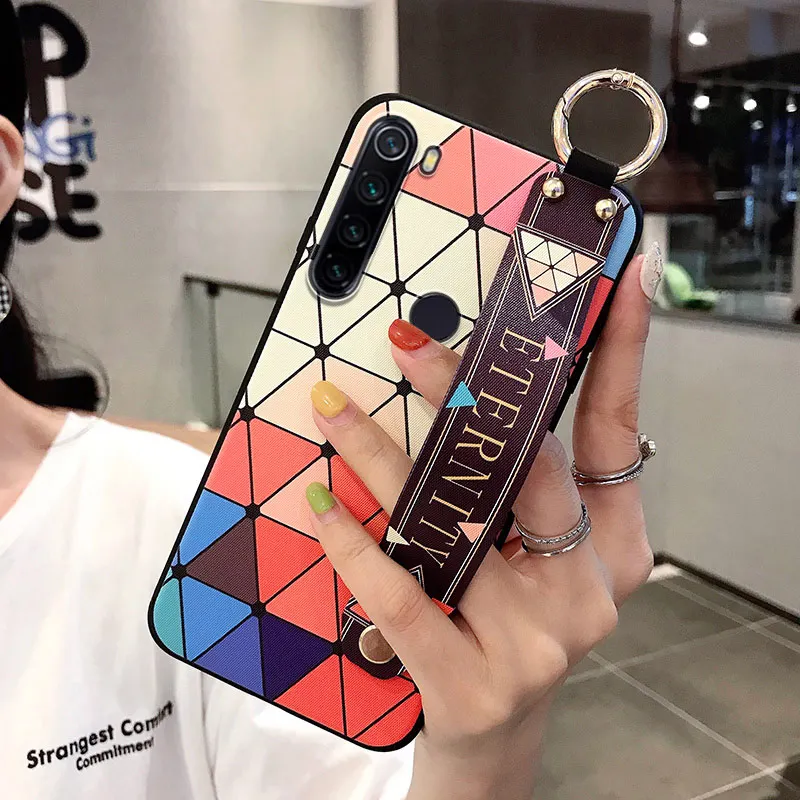 YPM 5 حامل هاتف الحال بالنسبة Redmi ملاحظة 9 8 10 11 12 برو 12C Xiaomi 11t 12t 13 Poco F5 X5 Pro F3 القط أرنب شريط للرسغ #5