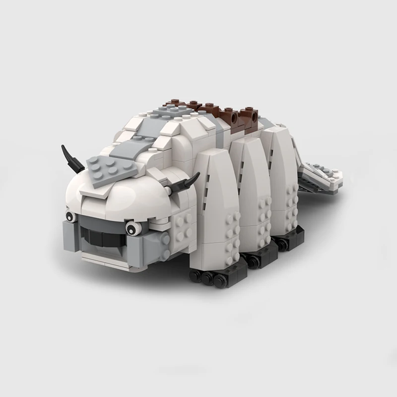 536pcs MOC Flying Sky Bison Element Master Model Building Blocks Construction Toy Christmas Gift Creative Education Brick Craft