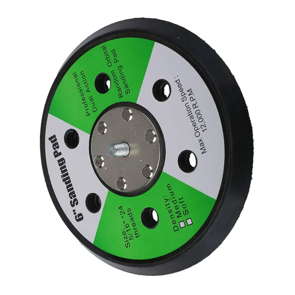 Disco abrasivo in spugna per lucidatrice a gancio e anello per levigatrice da 5/6 pollici per levigatrice ad aria strumenti per lucidatrice