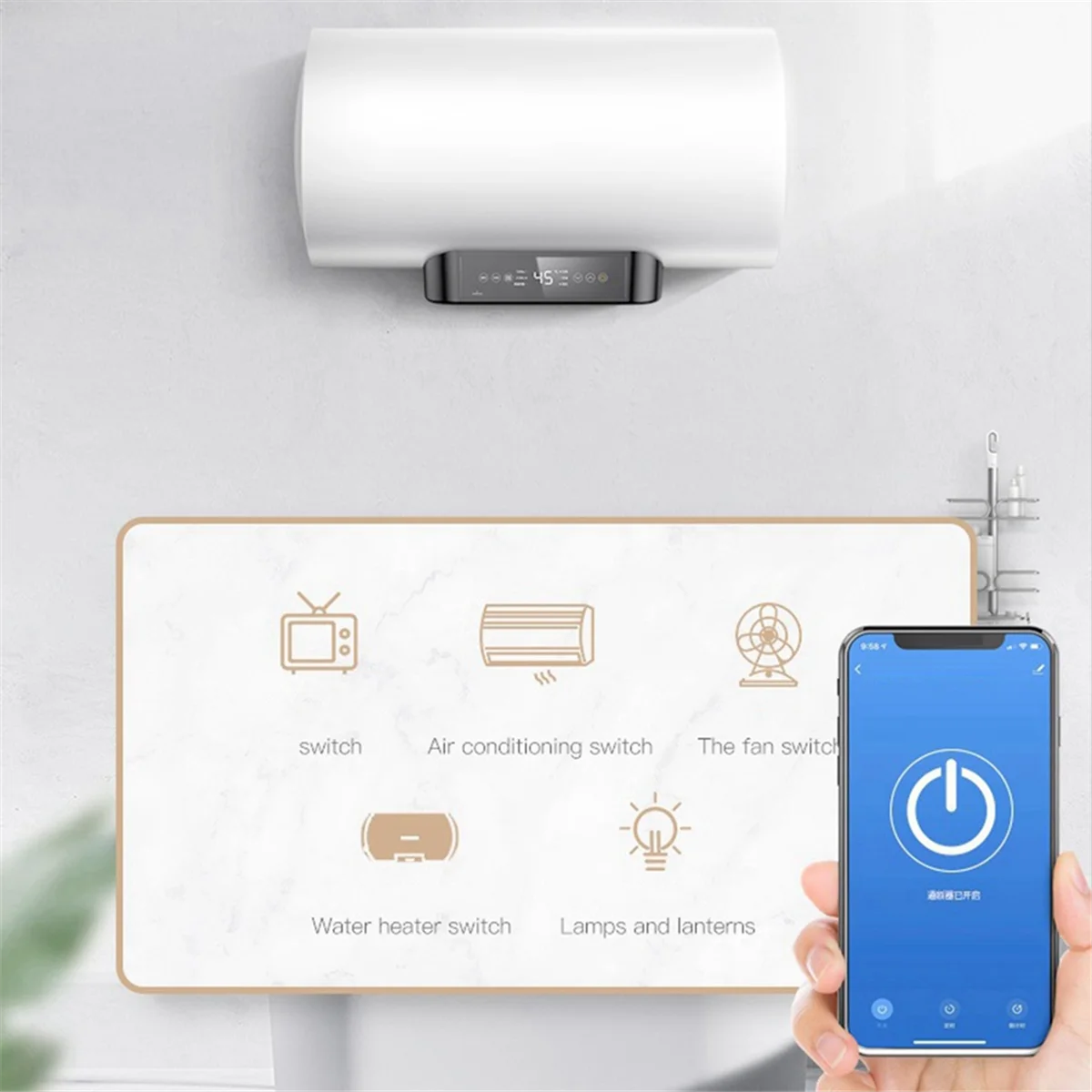 Y02ATUYA MiNi 16A Smart Switch Non-Metered Version Smart Wifi Switch Voice Control Home Automation Light Relay Module - Image 3