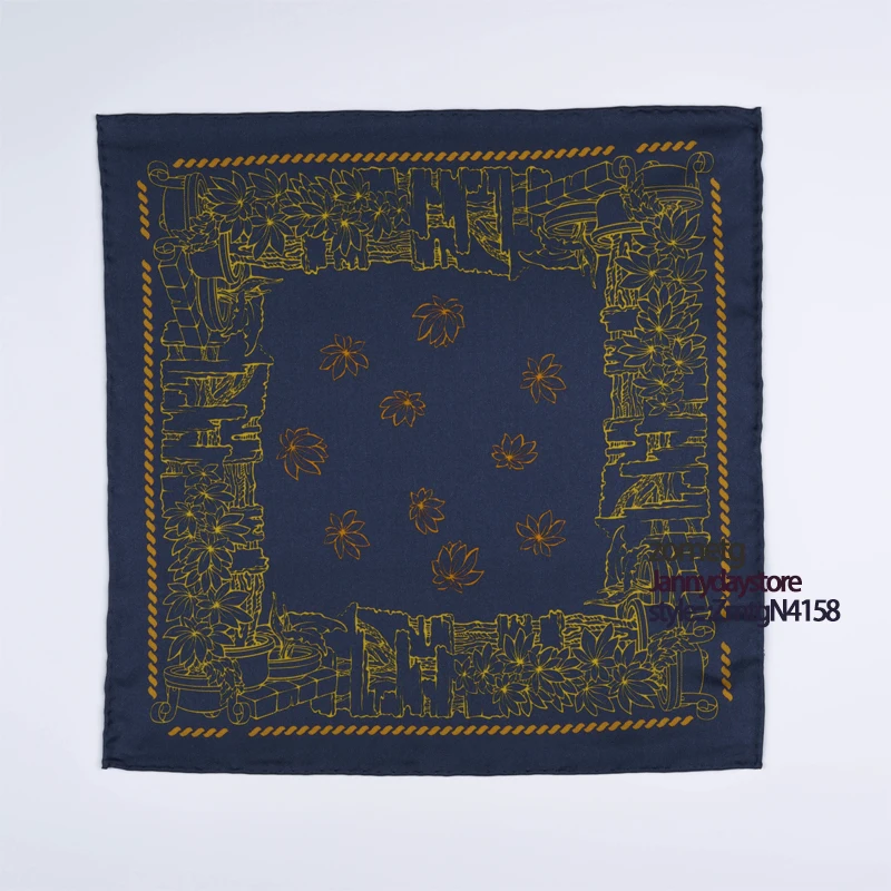 Fazzoletto di seta Abito Pocketsquare Accessorio da uomo Fazzoletti da taschino in seta Business tuxido Accessori da uomo Moda