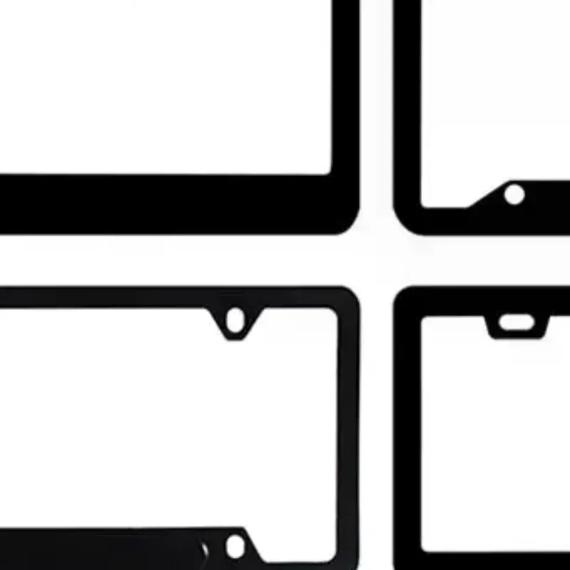 Universal Car License Plate Frame Bracket Frame Cover For US Canada Car License Plate Accessories