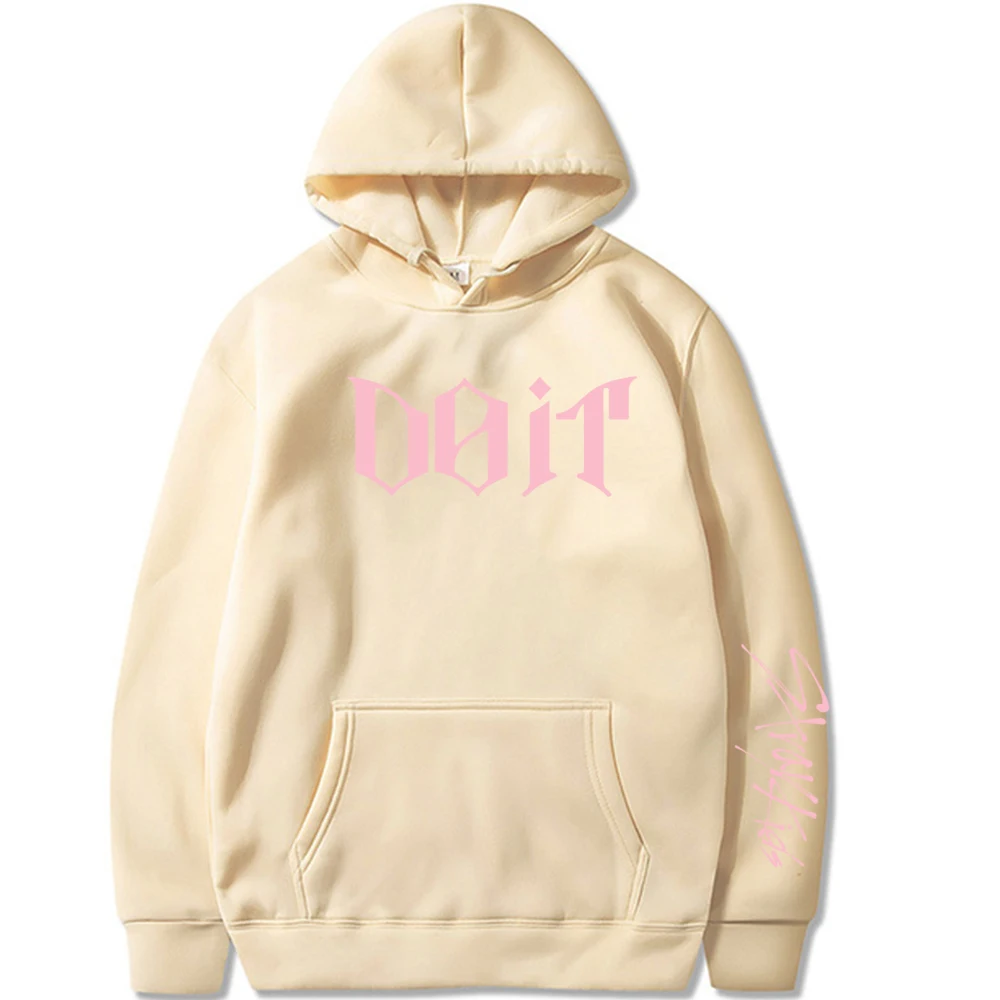 Koreanischer Kapuzenpullover mit Krempe – Streetstyle-Jacke aus reiner Baumwolle – Oberteile für Herren und Damen – Pullover – Fan-Geschenk – Detail 9