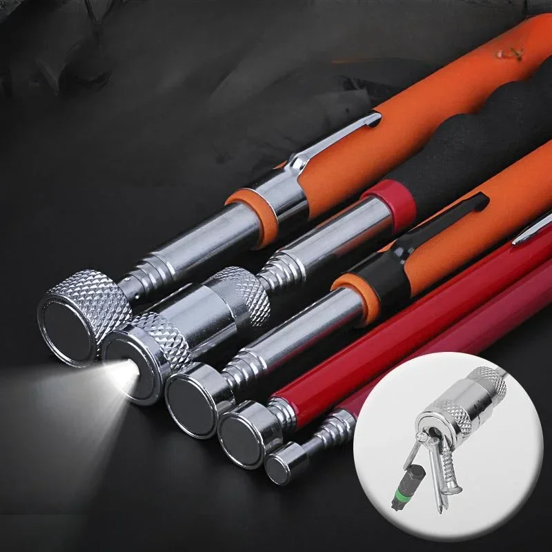 

Mini Portable Telescopic Magnetic Magnet Pen Handy Tool Capacity For Picking Up Nut Bolt Extendable Pickup Rod Stick