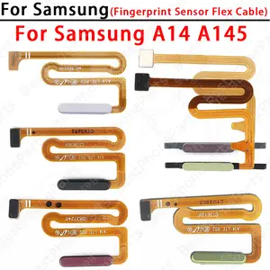 Bilashmart Phones Power Button Fingerprint Sensor Flex Cable Samsung Galaxy A14 4G A145P A145R A145F A145M Replacement accessories