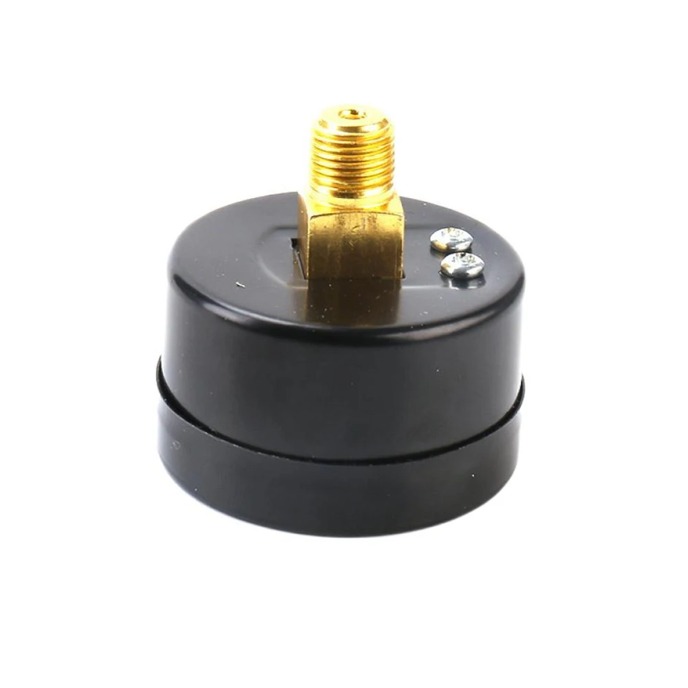 Y40 مقياس الضغط المنخفض الصغير الخلفي جبل 1/8 "مقياس ضغط الخيط 0-1Mpa مقياس الضغط المقاوم للكسر للوقود الهواء النفط المياه #1