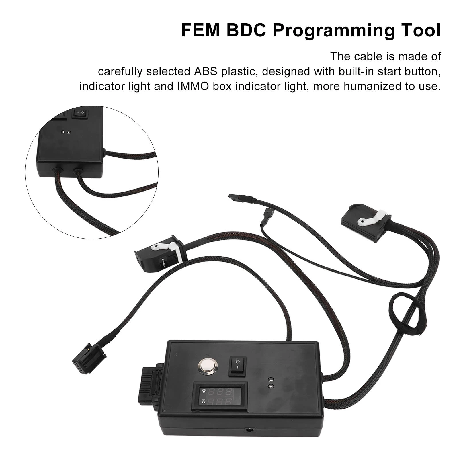 Автомобильный модуль FEM BDC с заменой индикатора для F20 F30 F35 X5 X6 I3 FEM BDC Programmer FEM BDC Tester